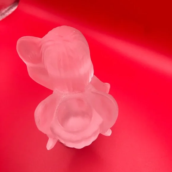 Frosted Glass Angel Figurine - Picture 7 of 7